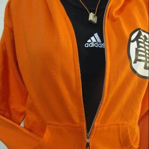 Dragonball Z Orange Hoodie, small